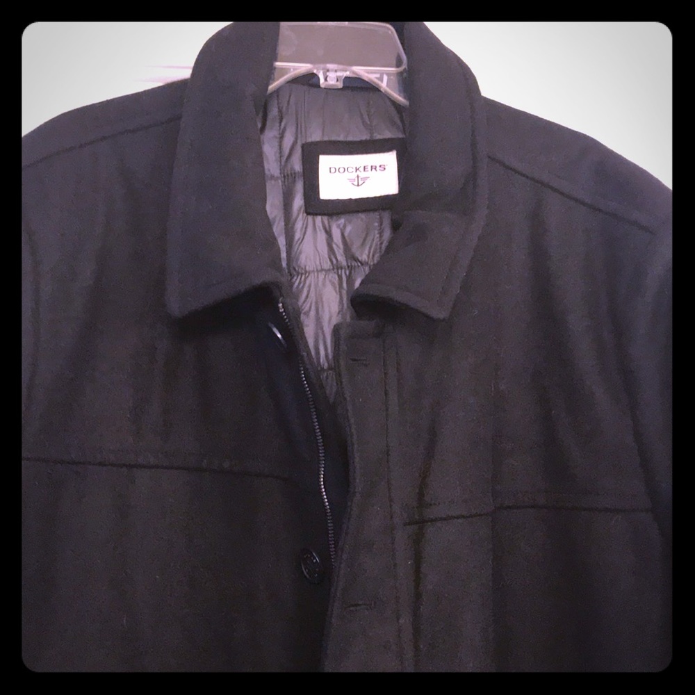 Dockers wool-blend coat